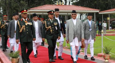 प्रधानमन्त्री ओली न्युयोर्क प्रस्थान