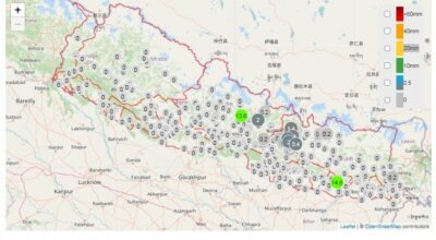 मनसुनी वायुको प्रभाव