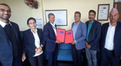 राष्ट्रिय वाणिज्य बैंक र एमएडब्लू वृद्धि मोटर्सबीच सम्झौता