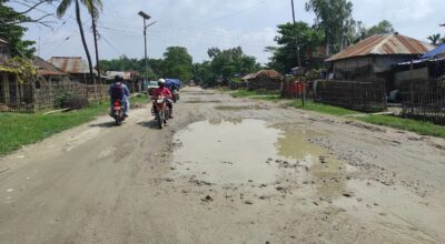 हनुमाननगर–राजविराज सडक जीर्ण