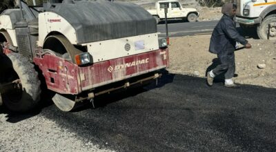 मुस्ताङको घरपझोङ चक्रपथ कालोपत्र सुरु