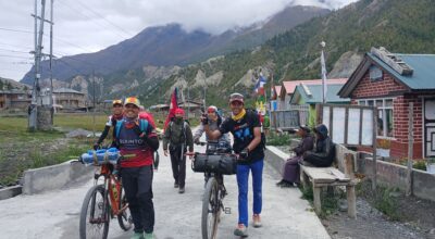 मनाङमा पर्यटकको चहलपहल बढ्यो