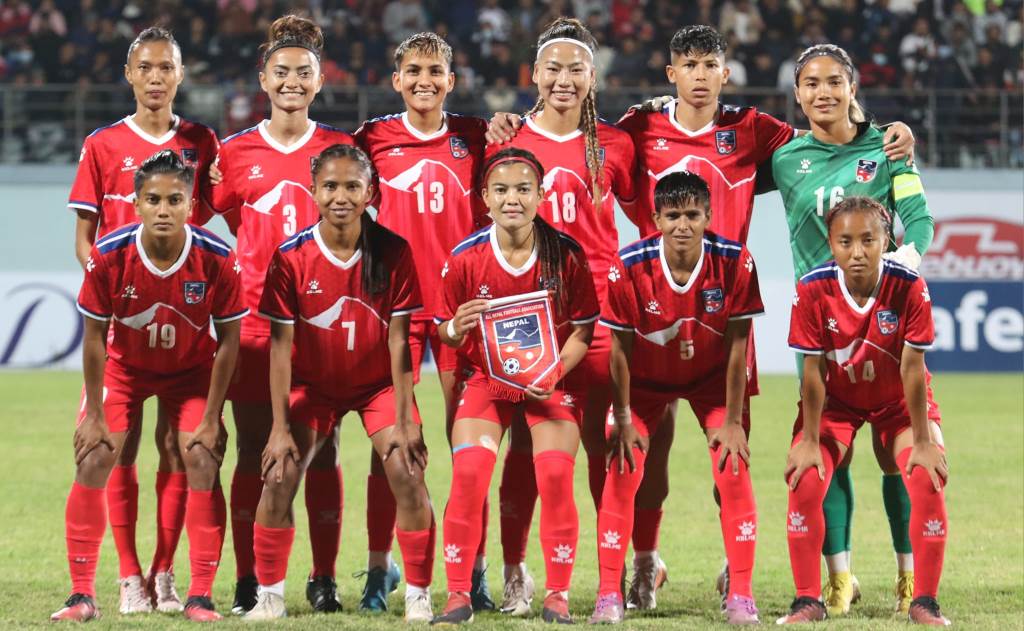 नेपाली महिला फुटबल टीम