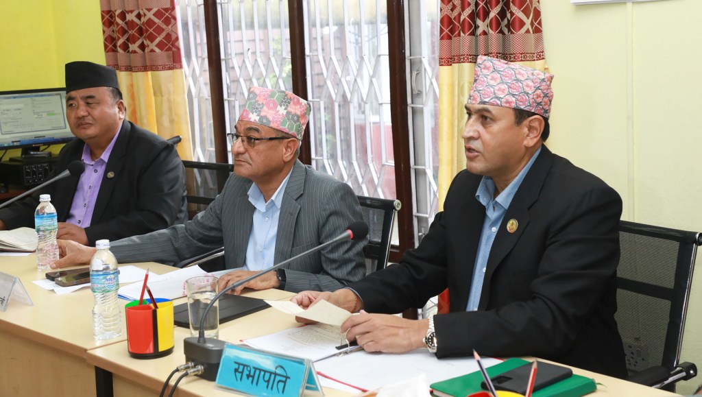 राज्य व्यवस्था तथा सुशासन समिति