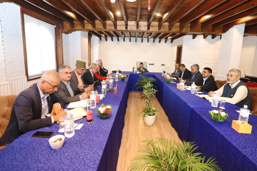 नेकपा एमालेको सचिवालय बैठक जारी