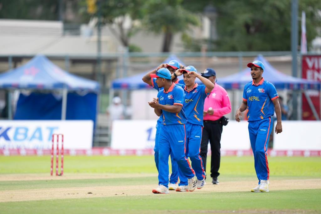 नेपालद्वारा अष्ट्रेलिया पराजित