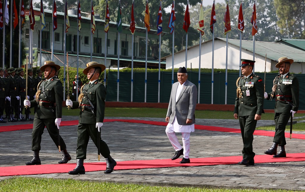राष्ट्रपति रामचन्द्र पौडेल स्वदेश फिर्ता