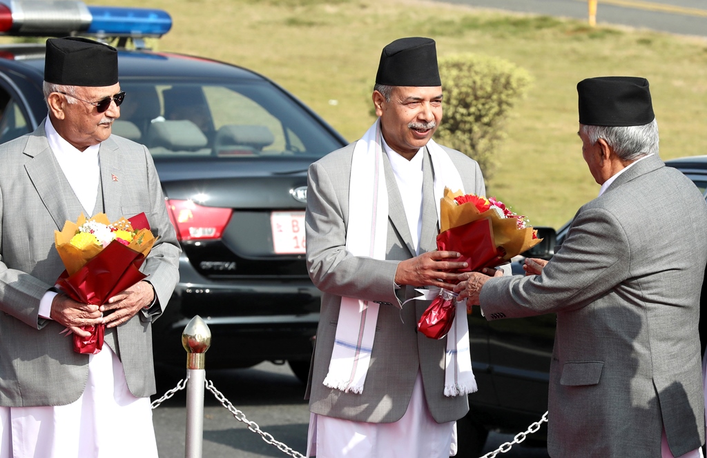 राष्ट्रपति रामचन्द्र पौडेल स्वदेश फिर्ता