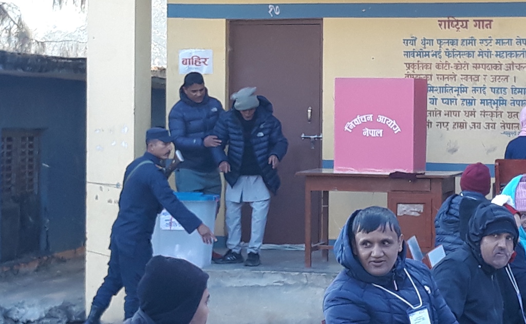 कीर्तिपुरका २० स्थानमा उत्साहपूर्वक मतदान जारी