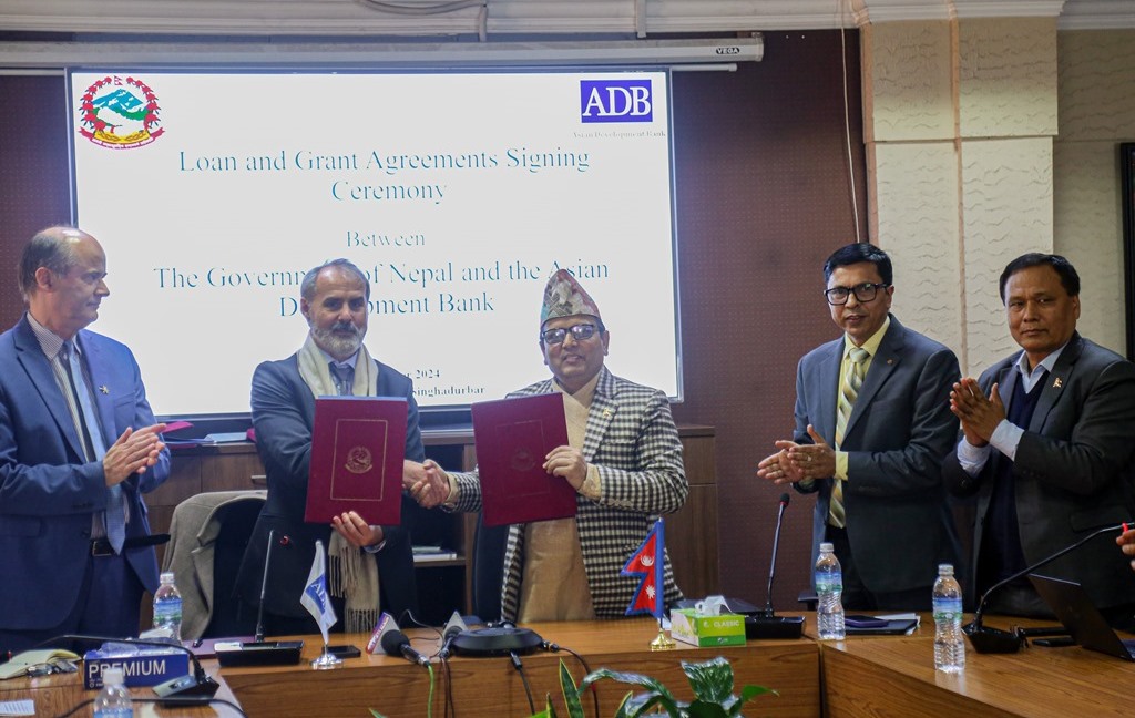 एडिबीद्वारा एक खर्ब पाँच अर्ब एकसट्ठी करोड सहयोग