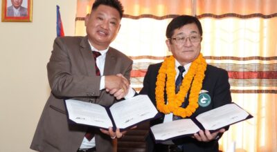 अर्जुनधारा र जापानको तोनो सिटीबीच भगिनी सम्बन्ध स्थापना