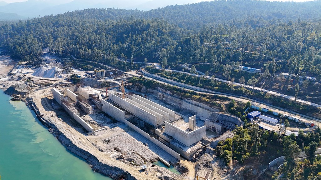 भेरी–बबई डाइभर्सन आयोजनाको ड्याम निर्माणस्थल
