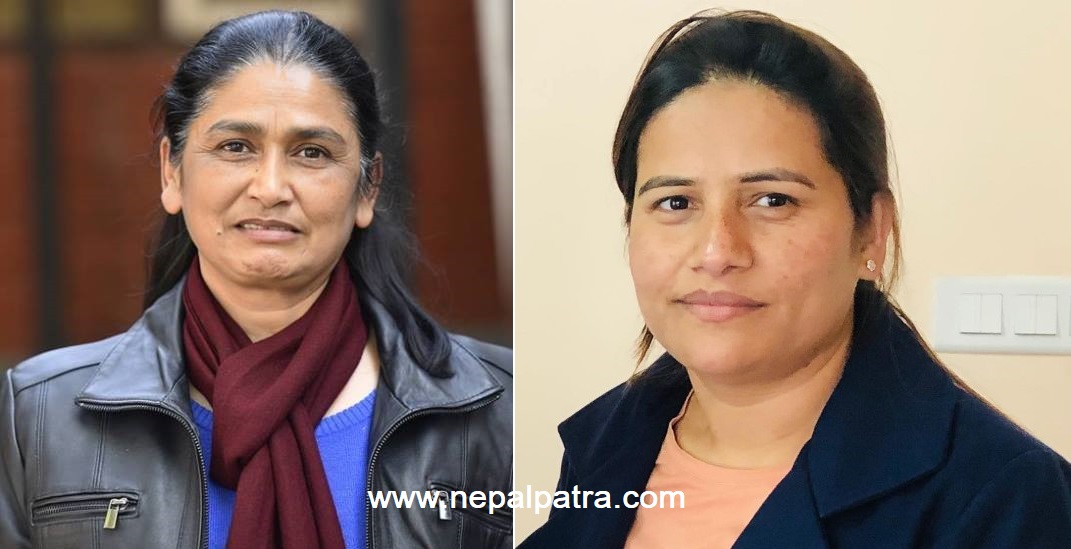 विन्दा पाण्डे र उषाकिरण तिम्सिना