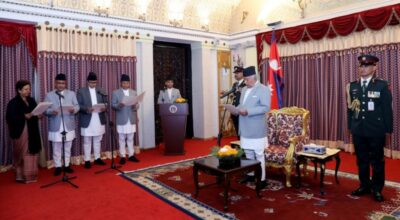चार देशका लागि नवनियुक्त नेपाली राजदूतले लिए शपथ