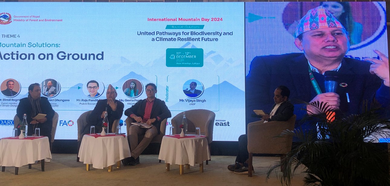‘पर्वतीय क्षेत्रलाई जलवायु सङ्कटबाट जोगाउन सहकार्य गर्नुपर्नेमा जोड’