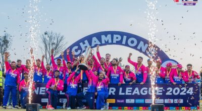 सुदूरपश्चिमलाई हराउँदै जनकपुरले जित्यो एनपिएलको उपाधि