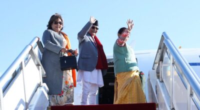 प्रधानमन्त्री ओली स्वदेश प्रस्थान