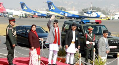 प्रधानमन्त्री केपी शर्मा ओली चीन प्रस्थान