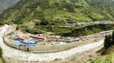 रसुवामा निर्माणाधीन सुक्खा बन्दरगाह