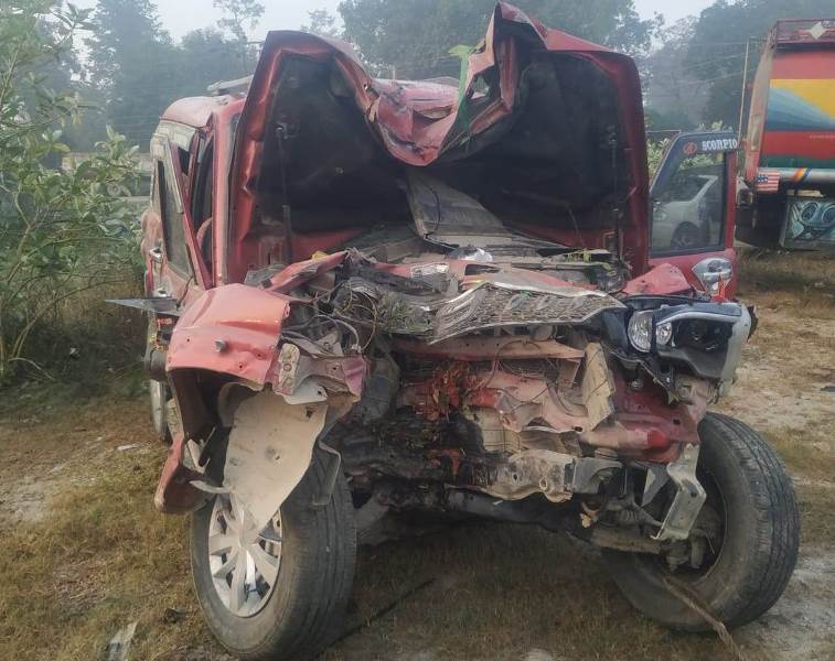 रौतहटमा जिप दुर्घटना : ८ जनाको मृत्यु, ५ जना घाइते