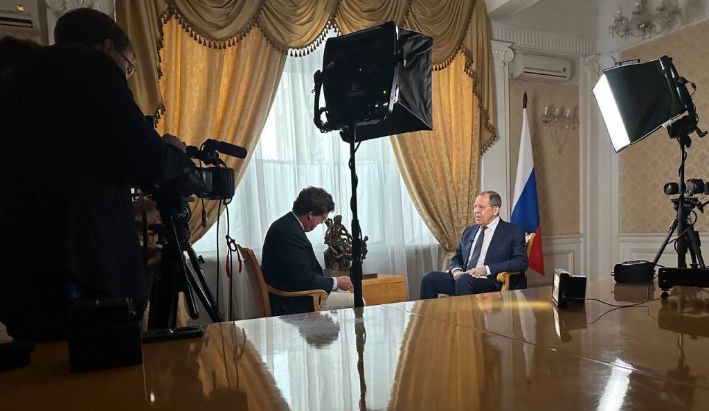 रूसी विदेशमन्त्री लाभरोभको ट्रम्पका सहयोगी कार्लसनसँग अन्तर्वार्ता