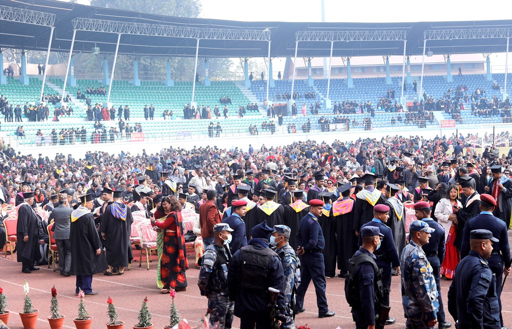 त्रिभुवन विश्वविद्यालयबाट १४ हजार विद्यार्थी दीक्षित