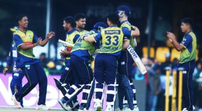 काठमाडौँमा जारी सिद्धार्थ बैंक नेपाल प्रिमियर लिग (एनपिएल) मा विराटनगर किङ्ग्सले लुम्बिनी लायन्सलाई पराजित गरेको छ । त्रिवि क्रिकेट मैदान कीर्तिपुरमा आज सम्पन्न खेलमा विराटनगरले लुम्बिनीलाई दुई विकेट हराएको हो । यसअघि दुई खेलमा पराजित भएको विराटनगरको यो पहिलो जित हो ।