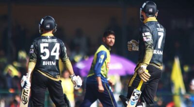 विराटनगरमाथि काठमाडौँ एक विकेटले विजयी