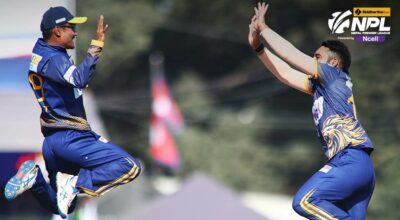 लुम्बिनीविरुद्ध काठमाडौं १०३ रनमा अलआउट
