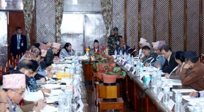 त्रिभुवन विश्वविद्यालयको सिनेट बैठक