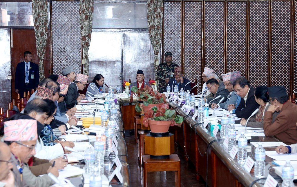 त्रिभुवन विश्वविद्यालयको सिनेट बैठक