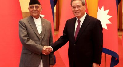 केपी शर्मा ओली र ली छ्याङ