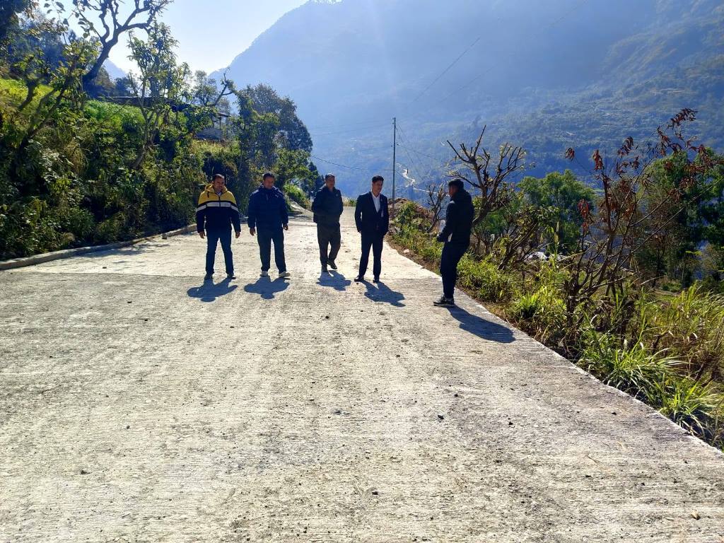 पर्वतको बेनी–मल्लाज सडक स्तरोन्नति