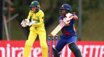 यू-१९ महिला विश्वकप : अष्ट्रेलियासँग हारेसँगै नेपाल समूह चरणबाटै बाहिरियो