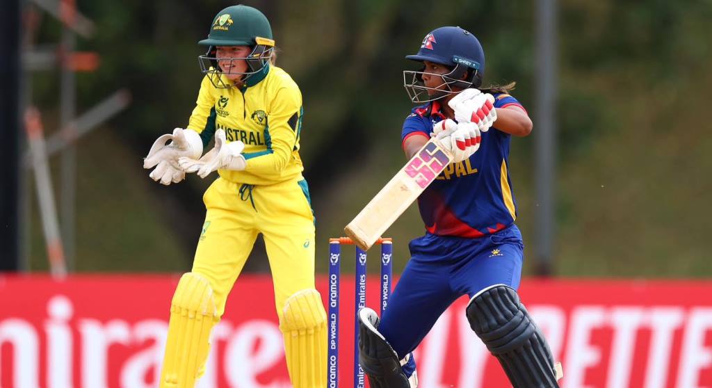 यू-१९ महिला विश्वकप : अष्ट्रेलियासँग हारेसँगै नेपाल समूह चरणबाटै बाहिरियो