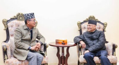 केपी शर्मा ओली र राजेन्द्र लिङ्देन