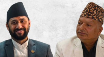 रवि लामिछाने र छविलाल जोशी