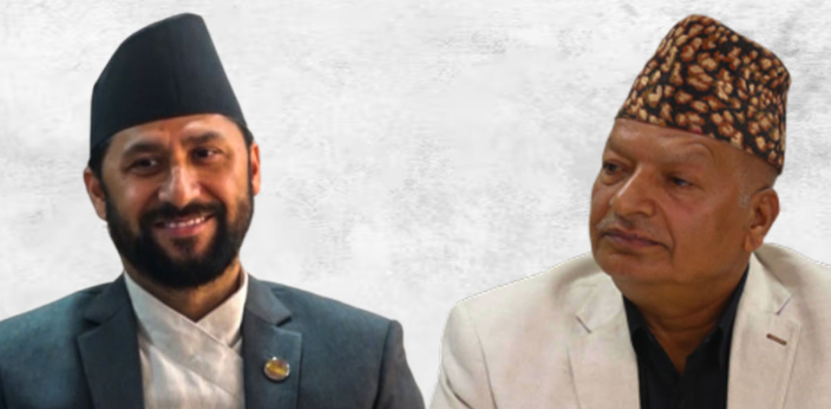 रवि लामिछाने र छविलाल जोशी