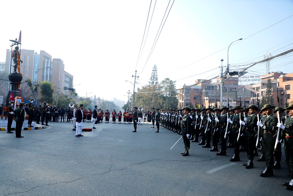 सालिकमा माल्यार्पण