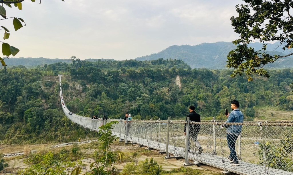 टिमाईको झोलुङ्गे पुल