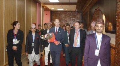 बेलायतका अधिराजकुमार नेपाल भ्रमणमा