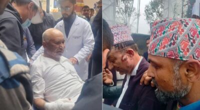 विष्णुप्रसाद पौडेल र धनराज आचार्य