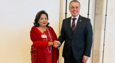 परराष्ट्रमन्त्री देउवा र स्वीट्जरल्याण्डका विदेशमन्त्रीबीच द्विपक्षीय भेटवार्ता