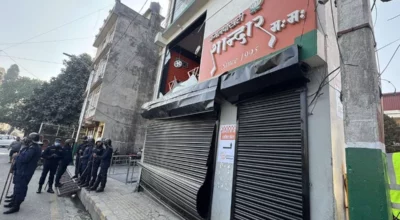 कमलपोखरी ग्यास सिलिन्डर विष्फोट