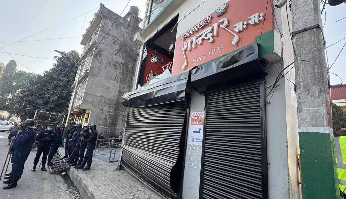 कमलपोखरी ग्यास सिलिन्डर विष्फोट