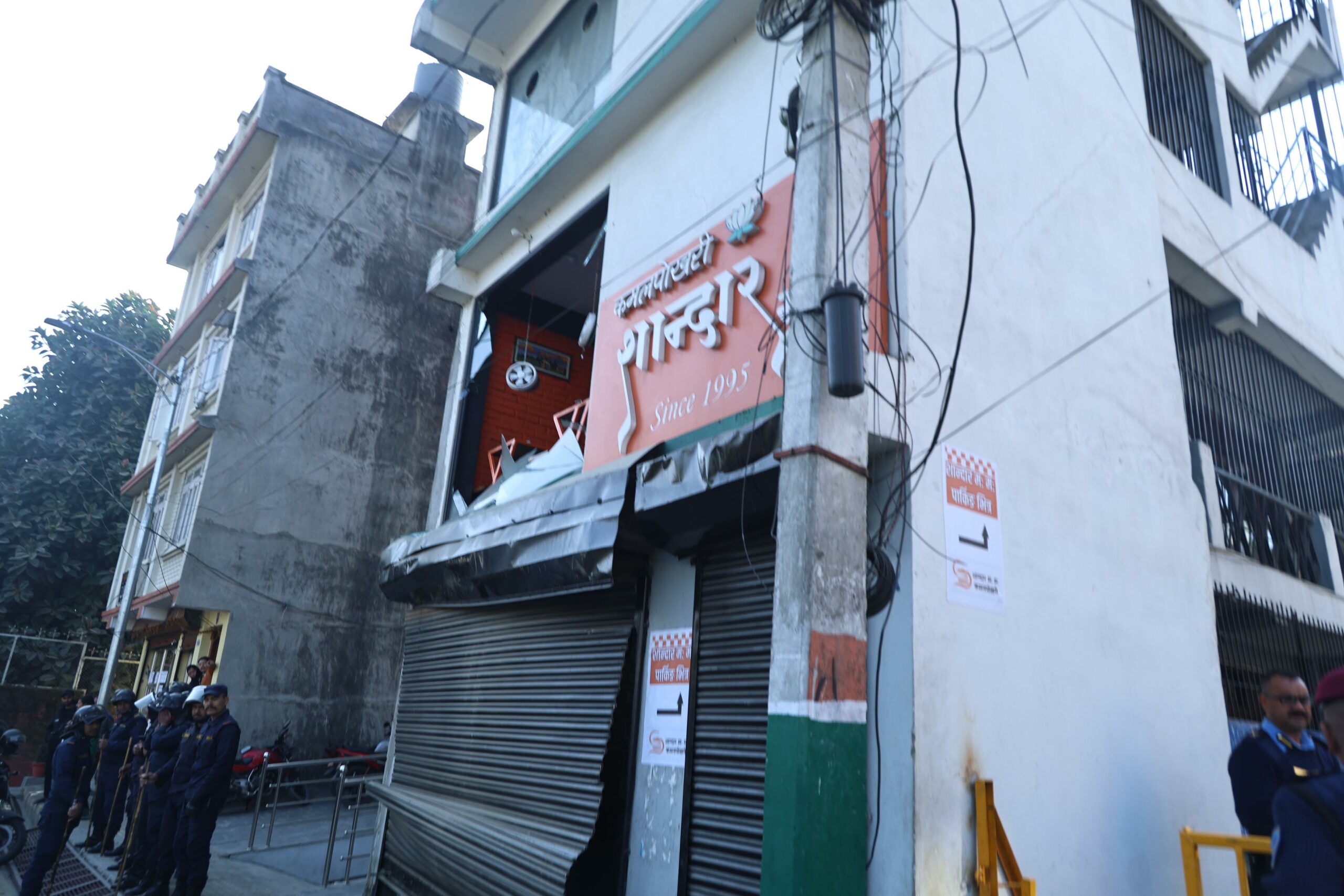 कमलपोखरी ग्यास सिलिन्डर विष्फोट