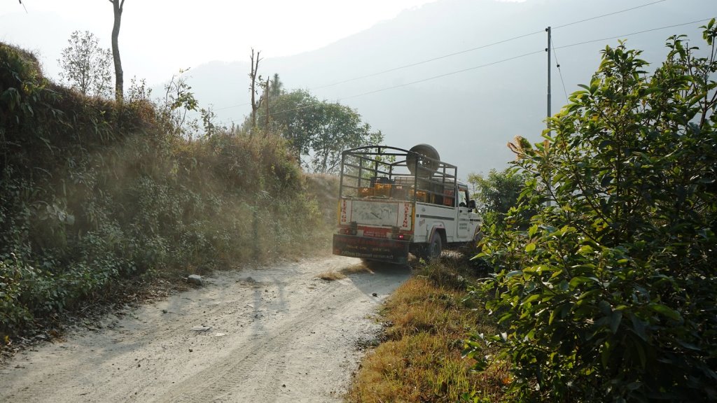 सडक स्तरोन्नति नहुँदा बाँसखर्कका किसान मर्कामा