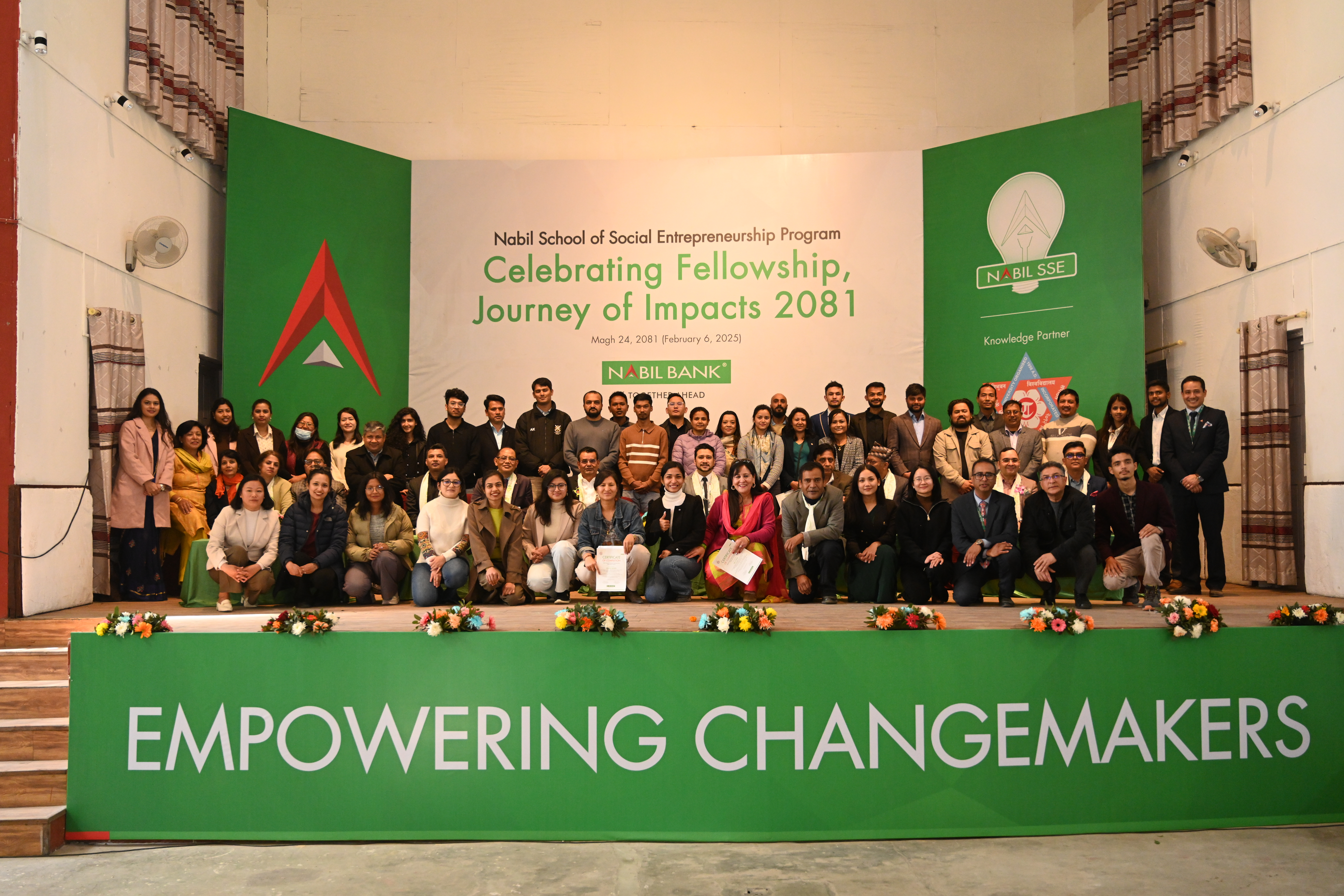 नबिल बैंकद्वारा नबिल एसएसईको 'Celebrating Fellowship, Journey of Impacts' कार्यक्रम सम्पन्न