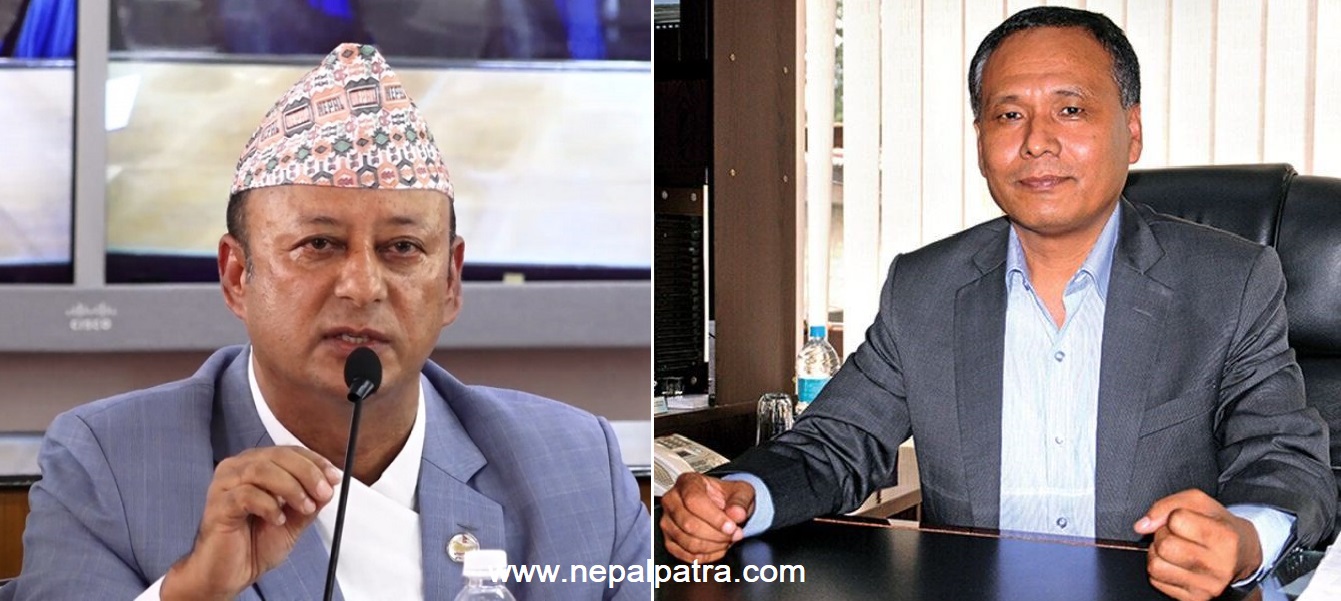 कुलमान घिसिङ र दीपक खड्का