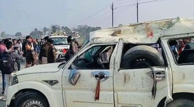 नेपाली तीर्थयात्रीको सवारी दुर्घटनामा